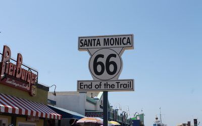 Ruta 66.- Undécima Etapa. Victorville (California) – Santa Mónica (California)