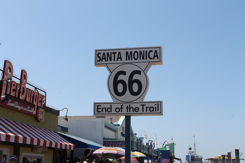 Ruta 66.- Undécima Etapa. Victorville (California) – Santa Mónica (California)