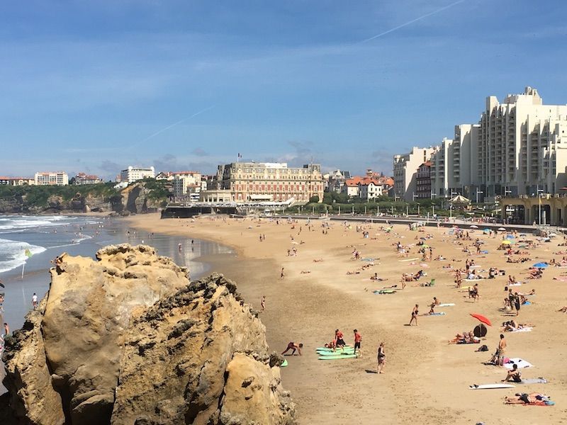 Playa de Biarritz