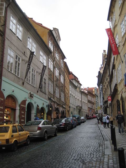 Calle nerudova, Praga