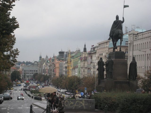 Plaza wenceslao, Praga