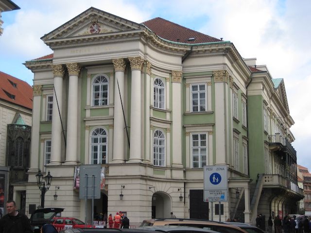 Teatro de los estados, Praga