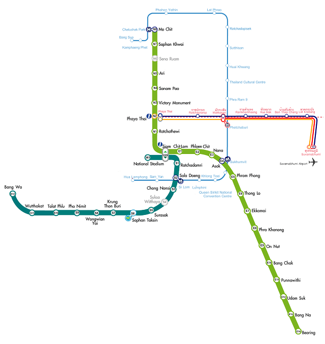 BTS map