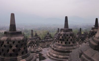 Visita a los templos de Borobudur, Mendut y Prambanan