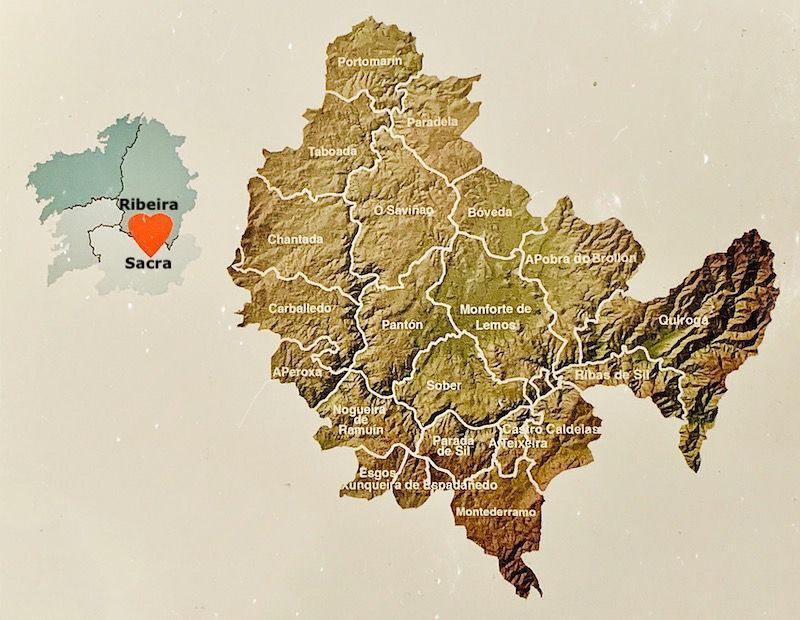 Plano de la Ribeira Sacra
