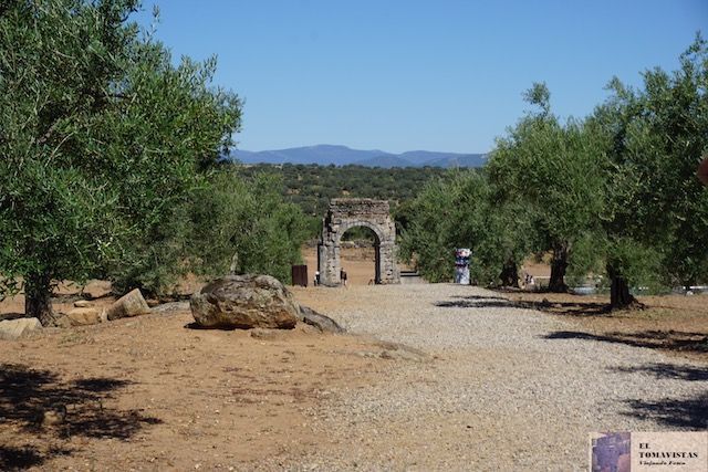 Kardo Maximus de Cáparra, Cáceres