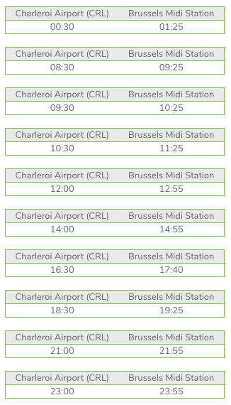 1AAFlibco.horarios.salida.Charleroi