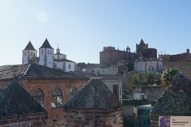Parte alta de Cáceres