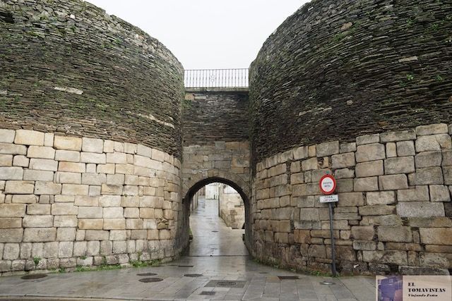 Muralla Romana de Lugo. Puerta Miñá
