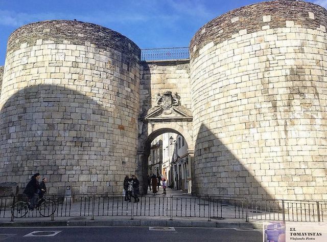 Muralla Romana de Lugo. Puerta de San Pedro