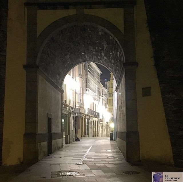 Muralla Romana de Lugo. Puerta del Obispo Izquierdo o de la Cárcel