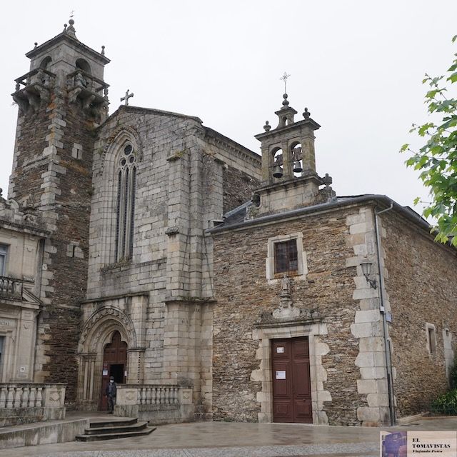 Fachadas de la Iglesia de San Pedro y de la Capilla da Soidade en Lugo