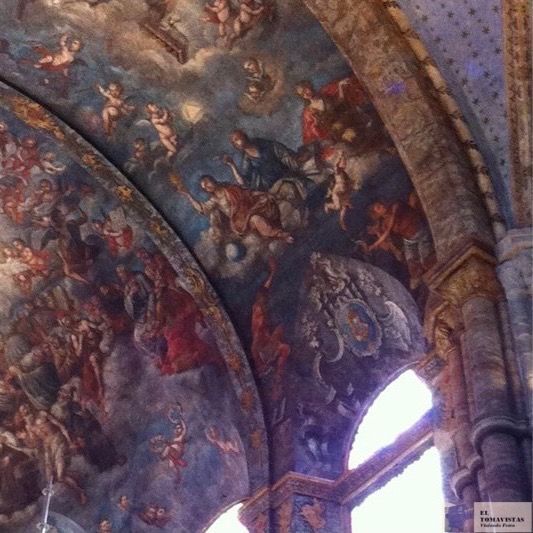 Frescos en el interior de la Catedral de Lugo