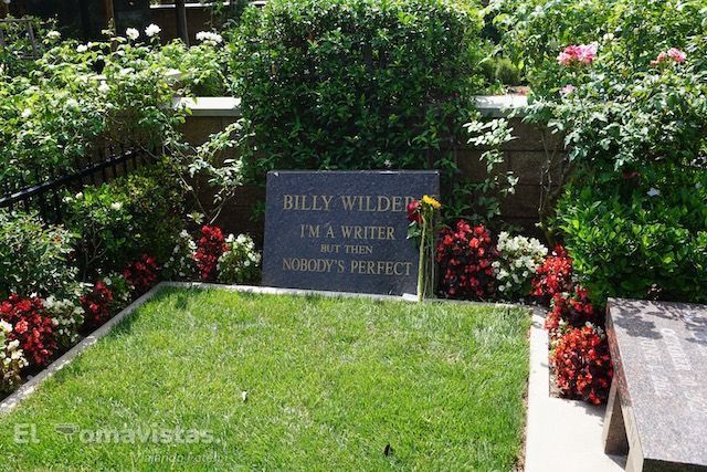 Tumba del director Willy Wilder