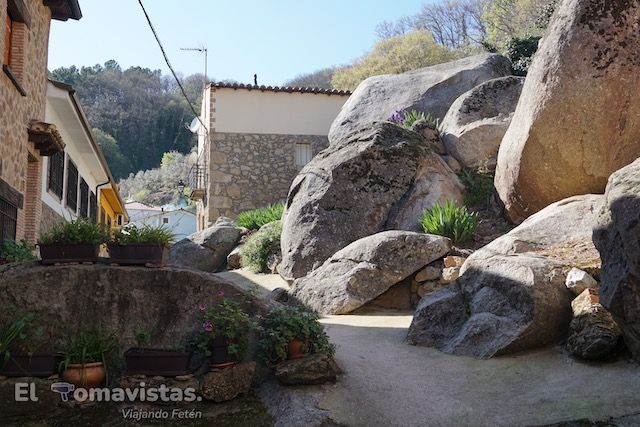 Casas del Canchal en Rebollar (Extremadura)