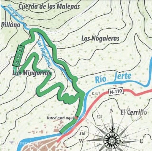 Ruta de las Cascadas de las Nogaledas