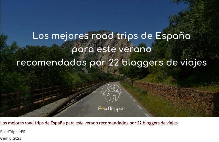 Blog Road Tripper