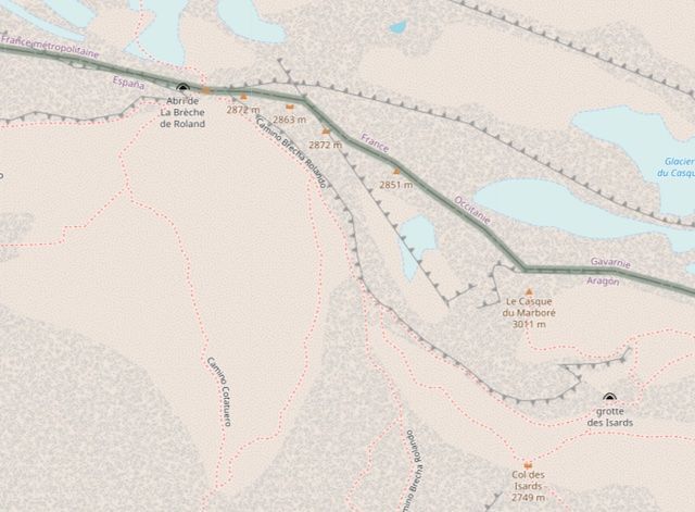 Ruta Monte Perdido - Refugio Sarradets