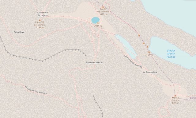 Ruta Monte Perdido - Refugio Sarradets