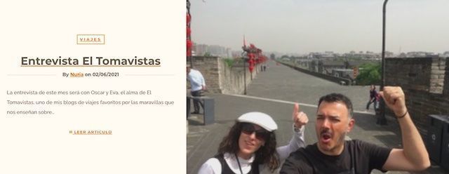 Entrevista en el Blog Nuria In Wonderland