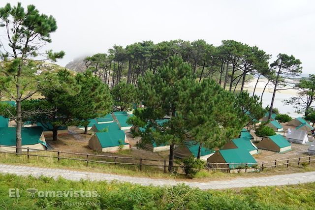Islas Cíes, camping