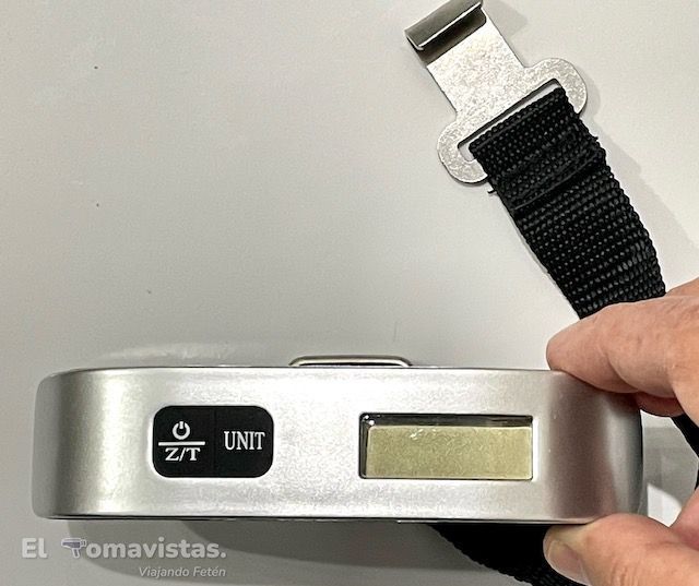 Báscula de viaje