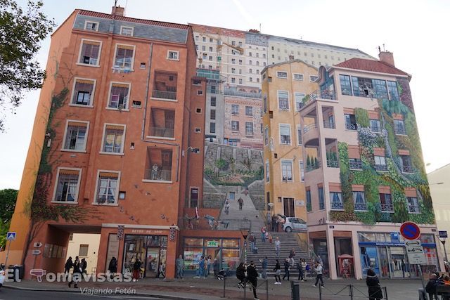Mur des Canuts, Lyon