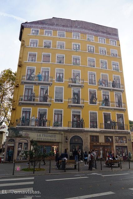 Fresque des Lyonnais célèbres