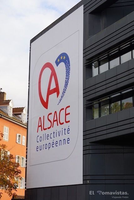 Sede de la Colectividad Europea de Alsacia en Estrasburgo