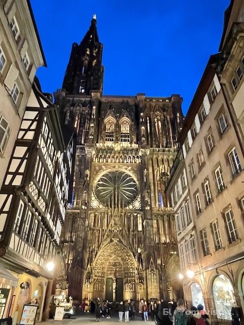 La Catedral desde la Rue Mercière, Estrasburgo