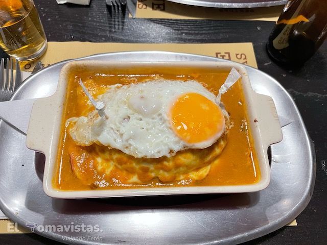 Francesinha del Rest. O Batoque, Bragança
