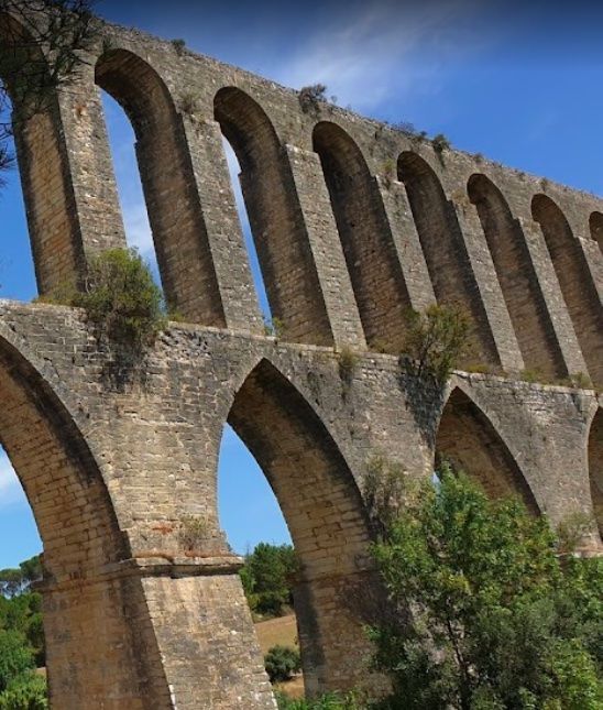 Tomar, acueducto Pegões