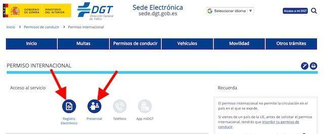 Permiso Internacional de Conducir