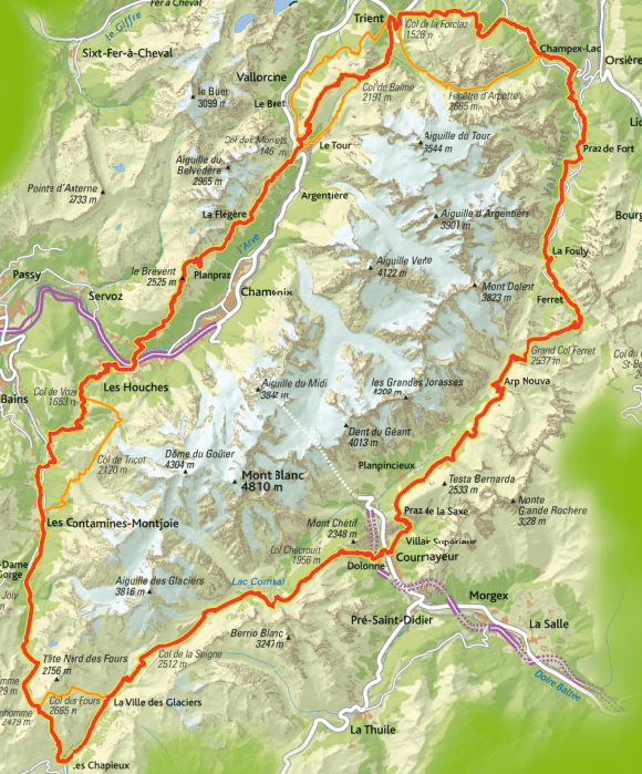 Tour del Mont Blanc