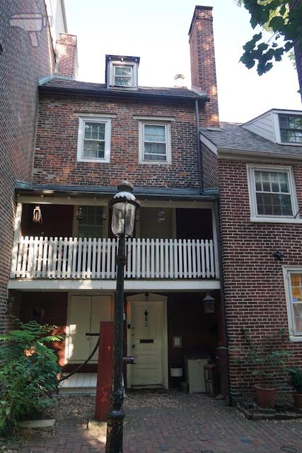 Callejon Elfreth's Alley, Filadelfia