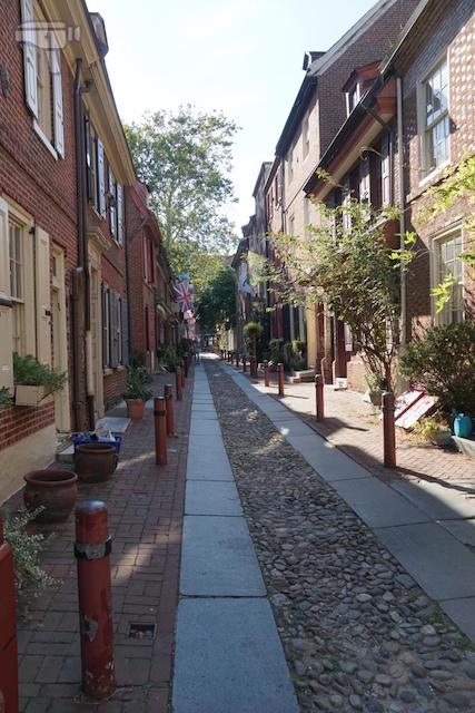 Callejon Elfreth's Alley, Filadelfia