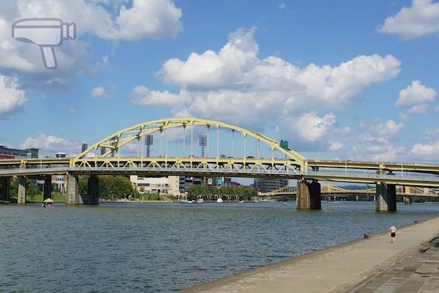 Allegheny riverfront park, Pittsburgh