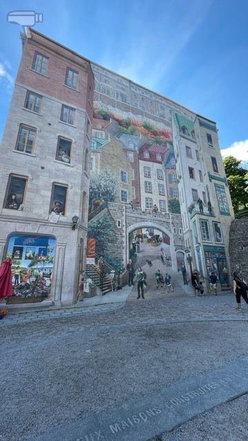 Fresque des Québécois, Quebec