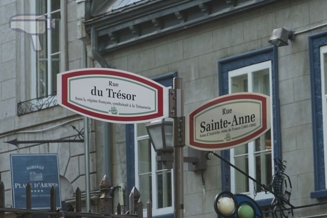 Rue du Tresor y Rue Sainte-Anne, Quebec