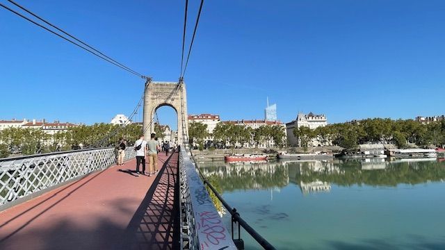Río Ródano, Lyon