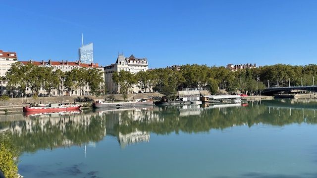 Río Ródano, Lyon