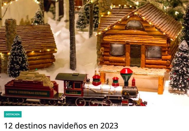 12 destinos navideños en 2023