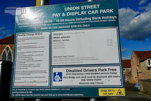 Parking Union Street, Wells