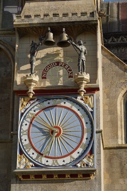 Reloj de la catedral de Wells