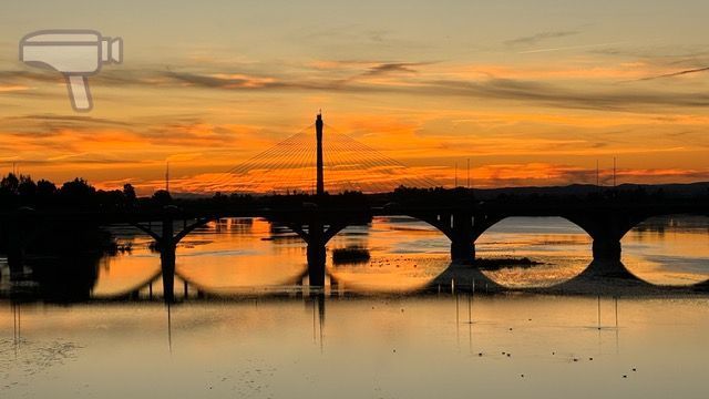 Atardecer en Badajoz