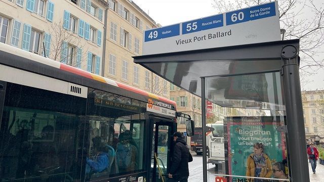 Parada autobús nº 60, Marsella