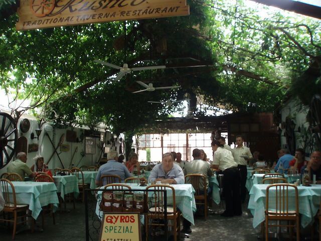 Rustico restaurant, Rodas