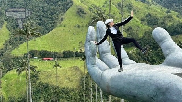 Estructura en forma de mano, ideal para obtener unas vistas brutales