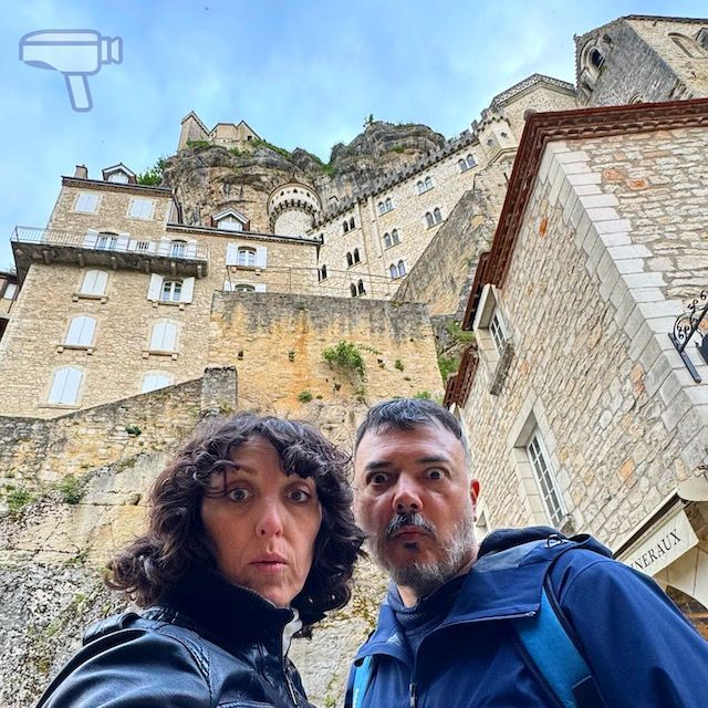 Rocamadour un pueblo suspendido en un acantilado