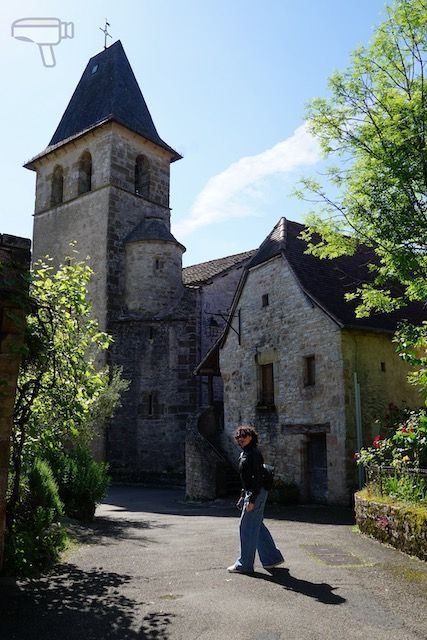 Loubressac, un pequeño y encantador pueblo colgado sobre un promontorio
